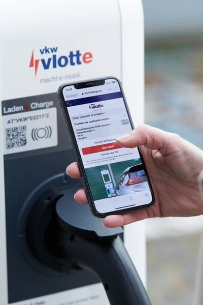 E-charging station for cars